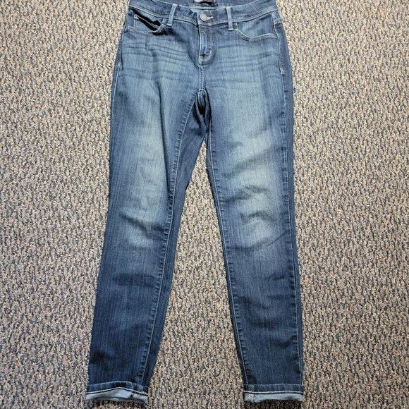 Women's Simply Vera Vera Wang Stretch High-Waisted Skinny Jeans Size 4 - Picture 3 of 15